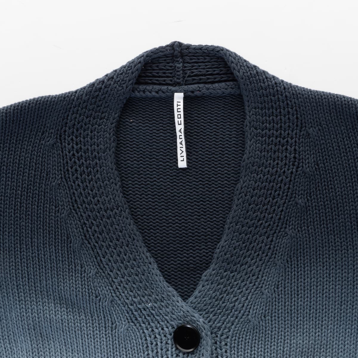 Cardigan aus Baumwolle mit Farbverlauf