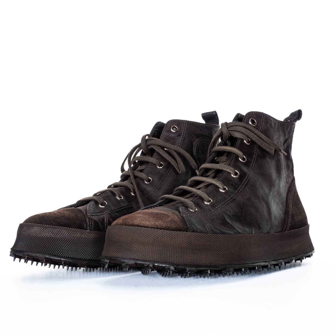 High-Top Sneaker 51799 Pferdleder