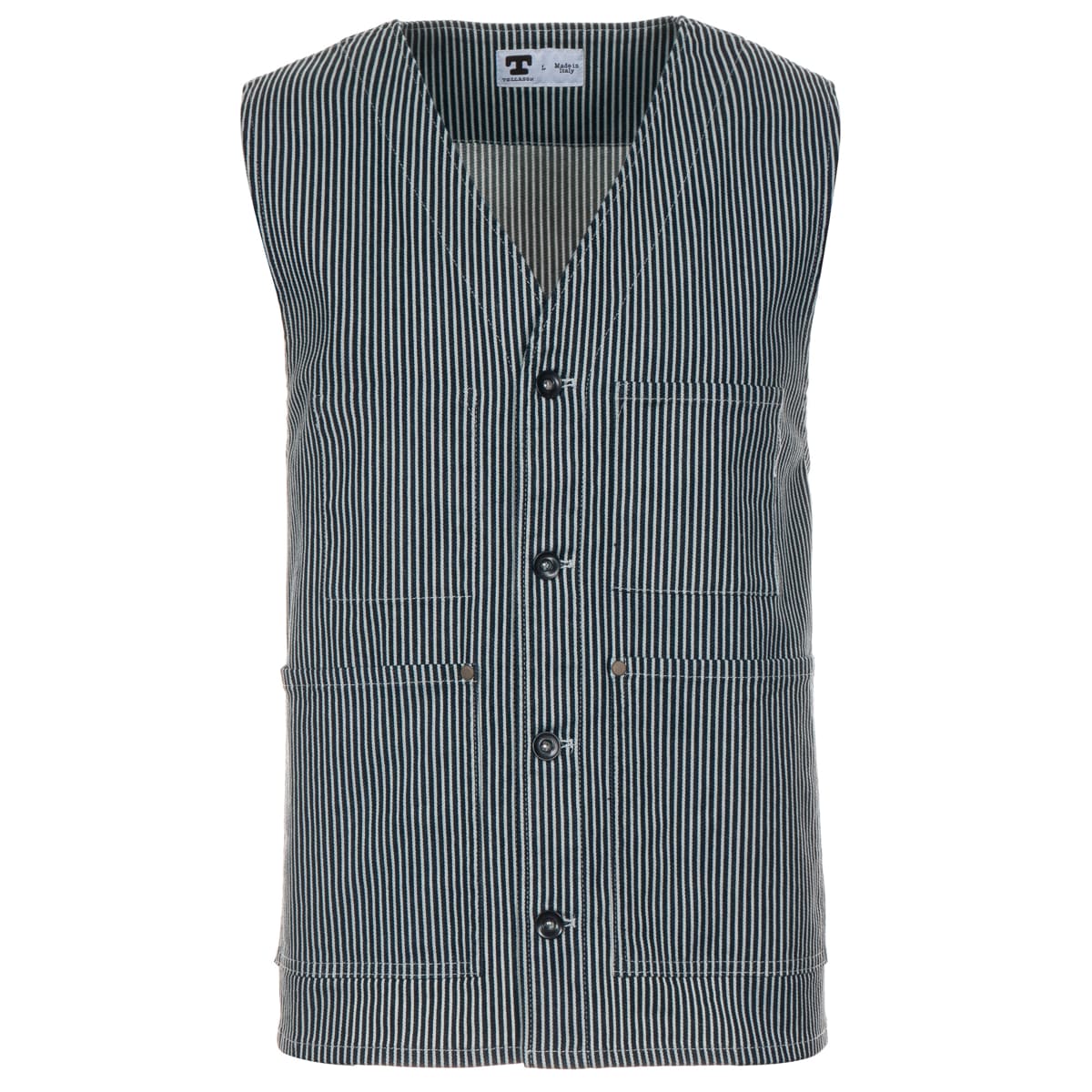 Tellason-jk-vest-Hickory-Stripe-1-von-5 tellason-jk-vest-hickory-stripe-1-von-5