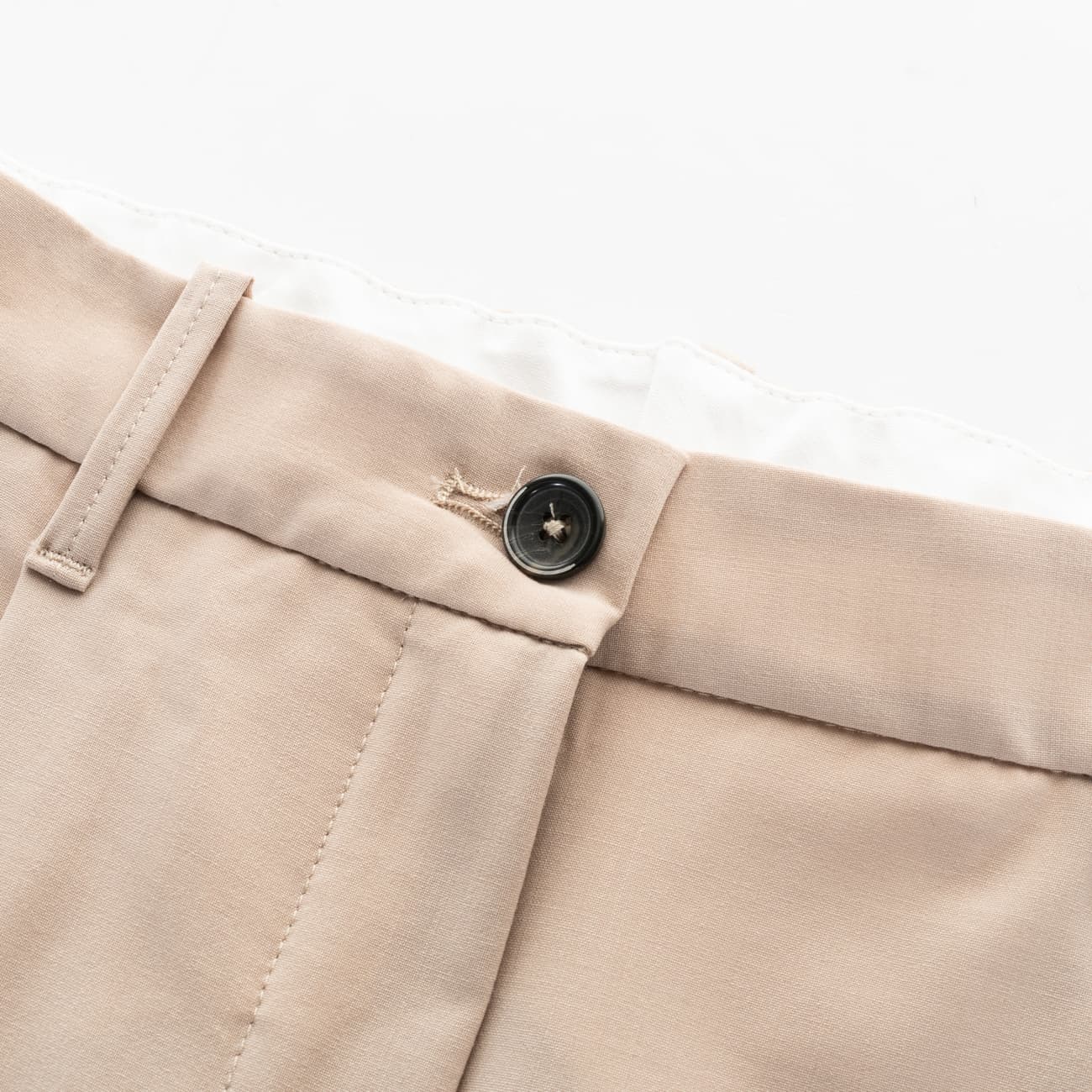 Hose Blenda aus Wolle Beige