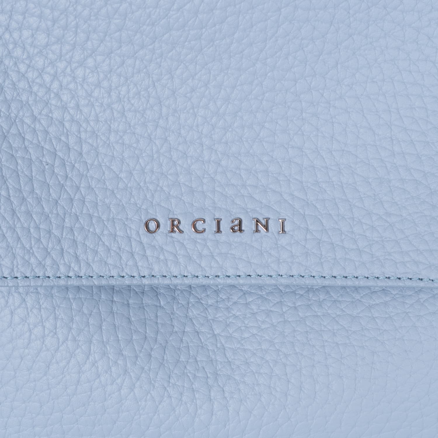 Handtasche Nappa Leder Hellblau