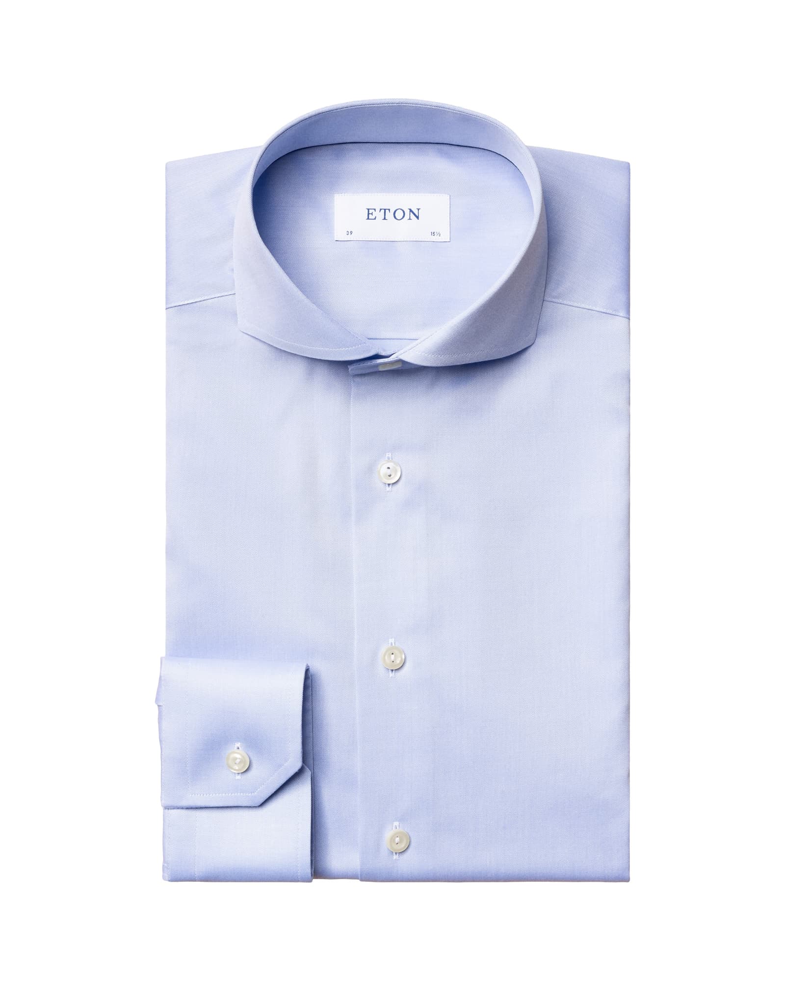 Signature Twill-Hemd mit Haifischkragen