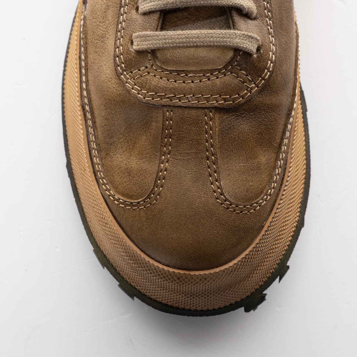 Sneaker 6404 Pferdeleder Oliv