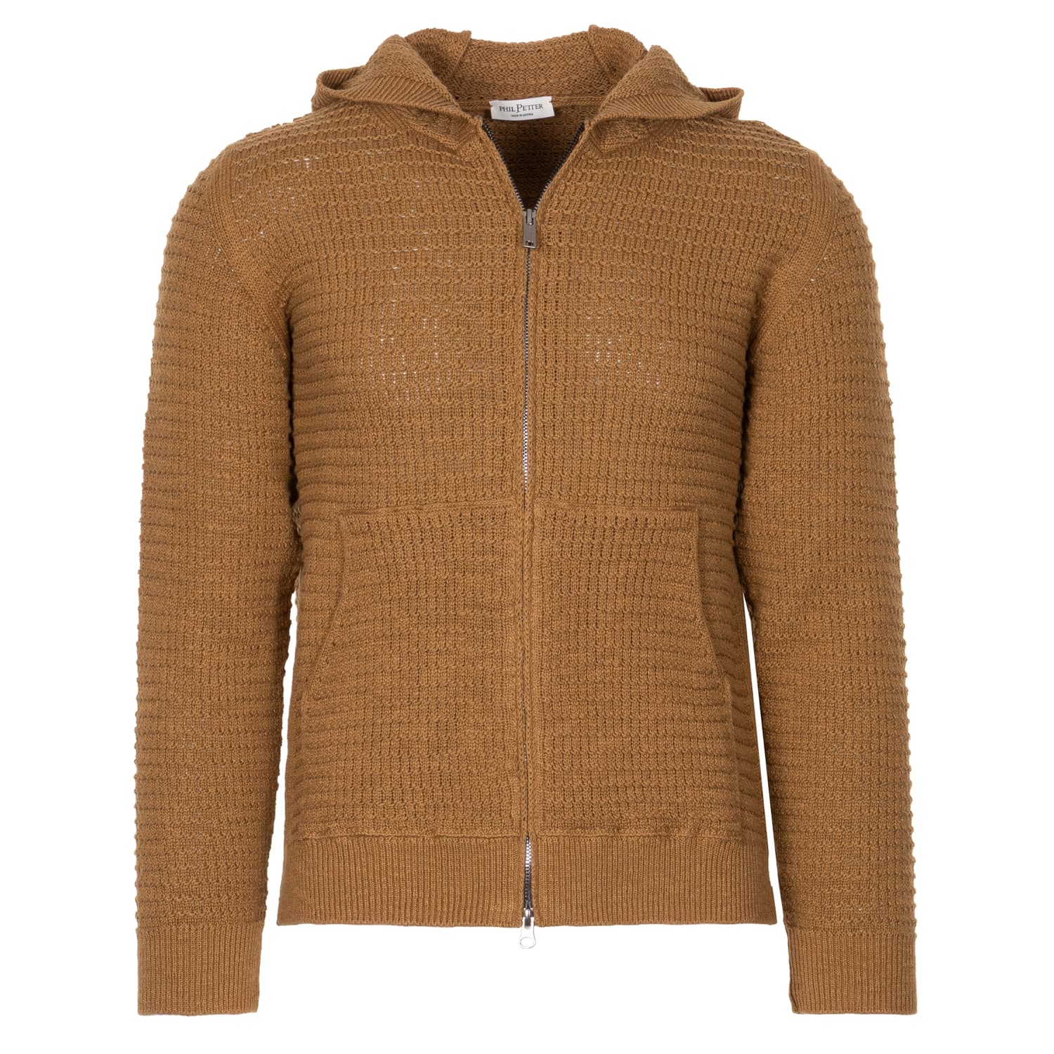 Crochet-Strickjacke aus Baumwolle