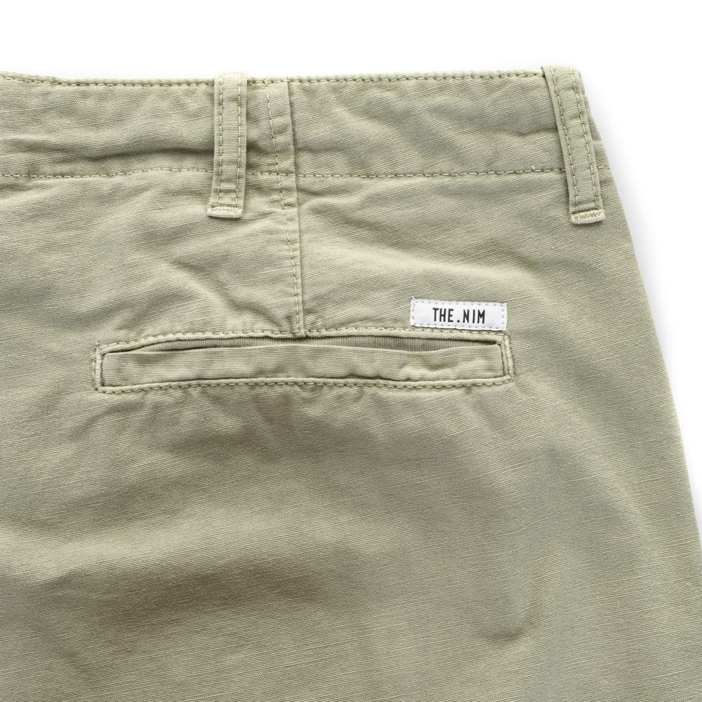 Chino 837 Flat Loose Olive