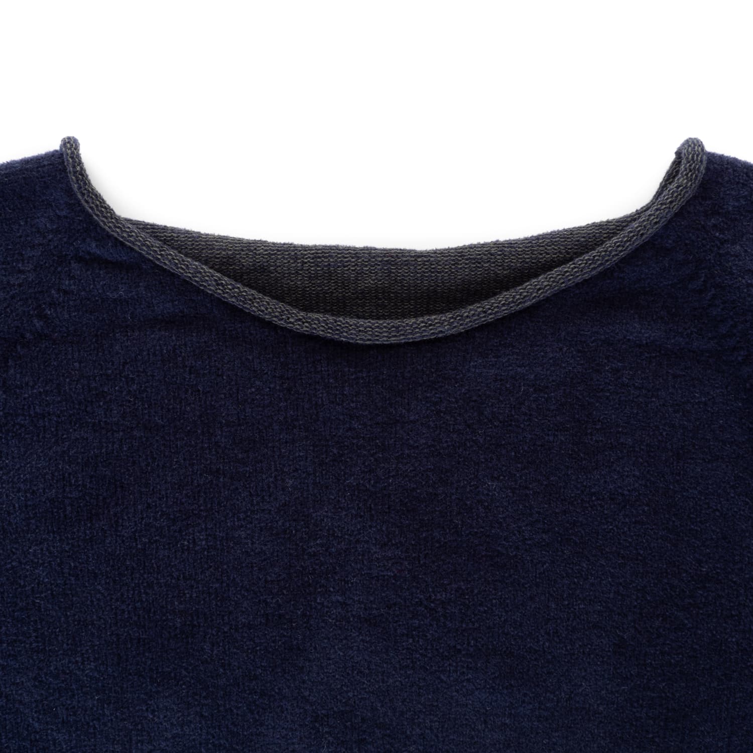 Wende-Strickpullover aus Baumwolle