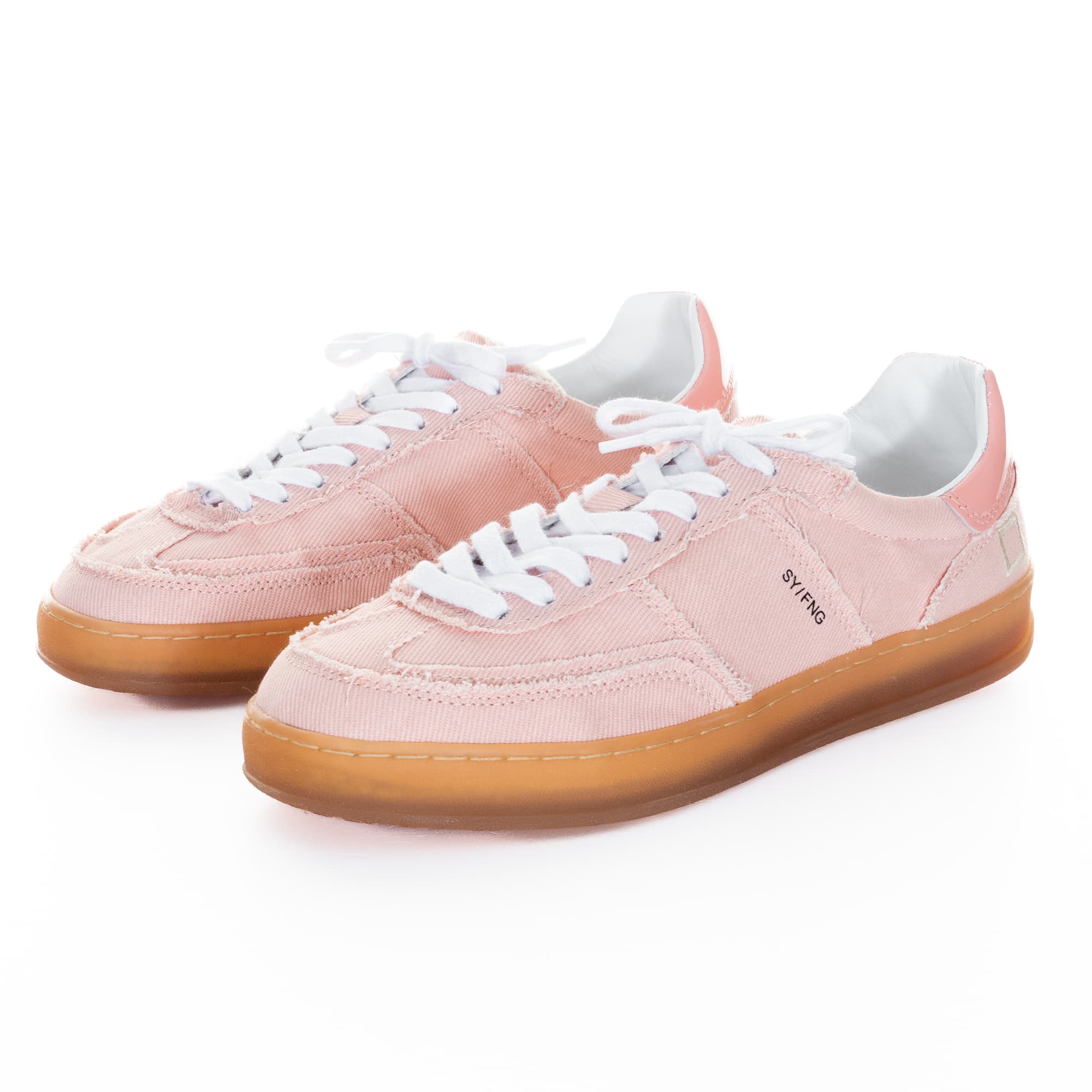 Sneaker Sporty Fringed Pink