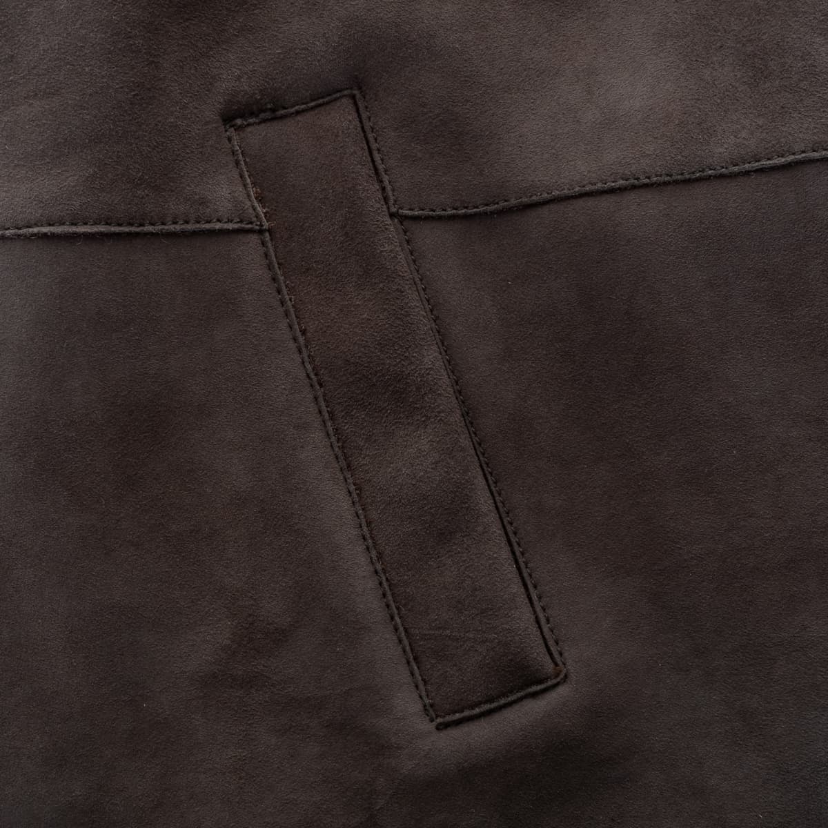 Lederjacke Sole Leaf Taupe