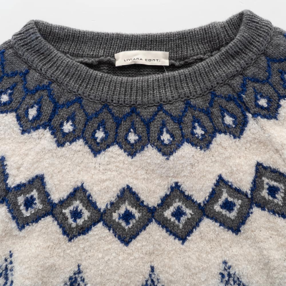 Norweger-Pullover Kaschmir