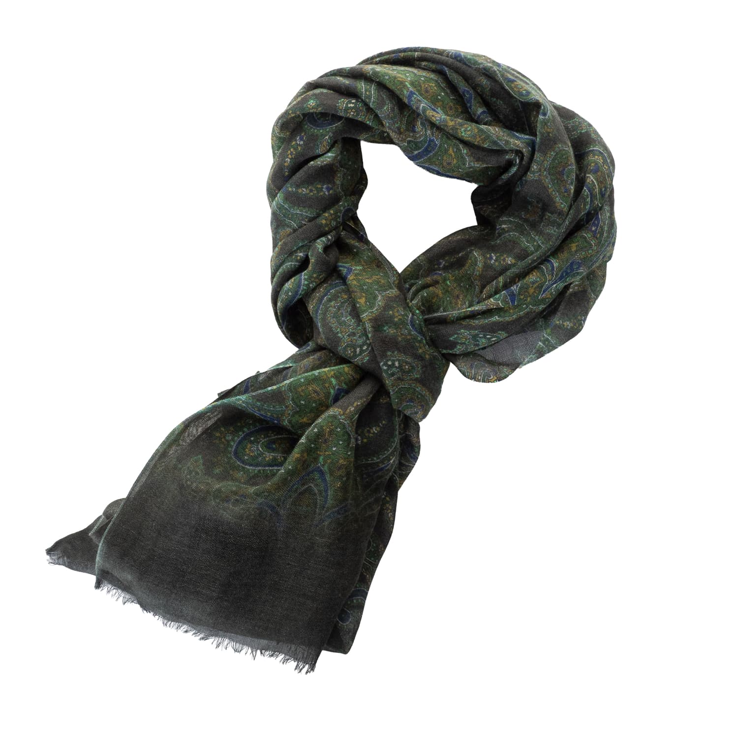 Feiner Wollschal Paisley