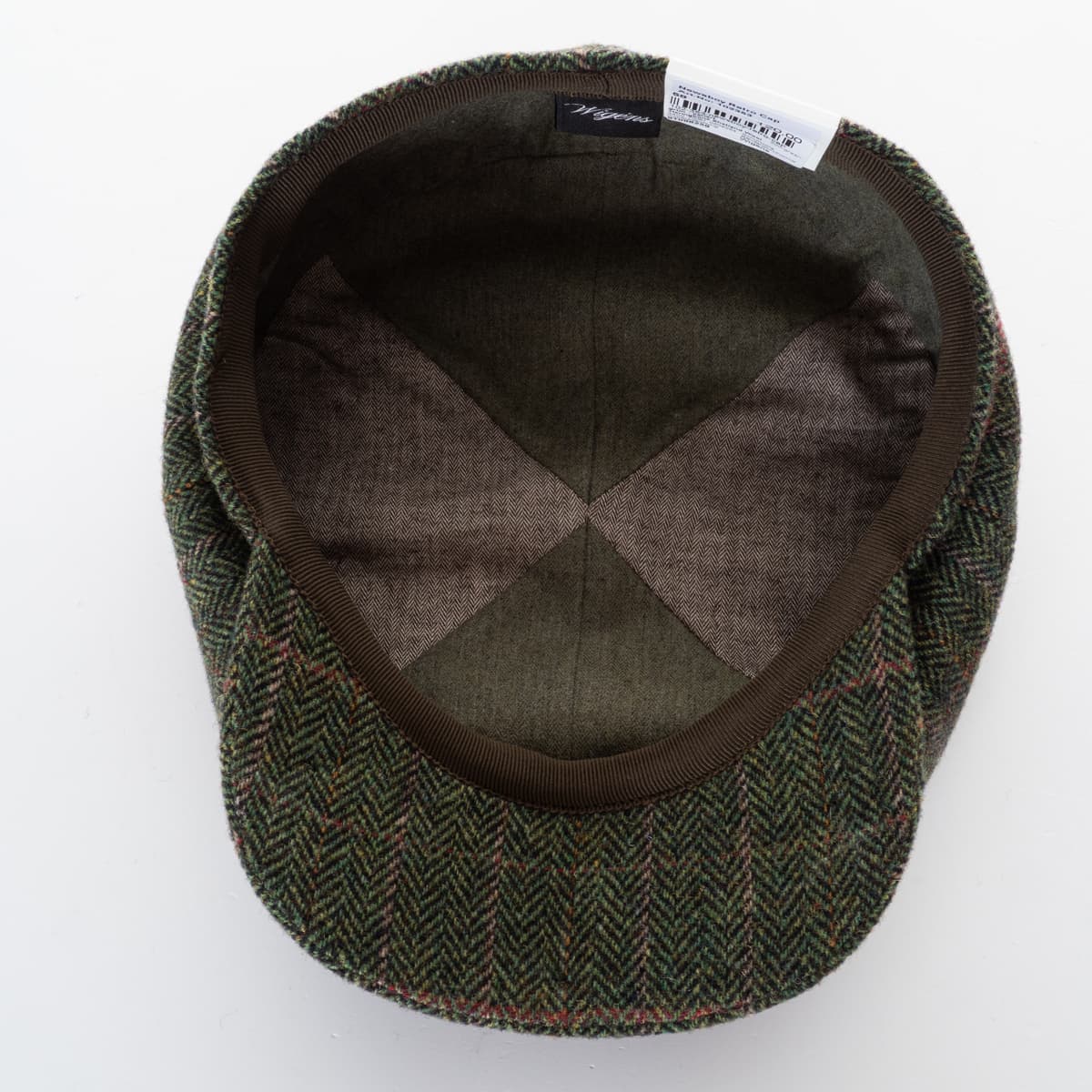 Newsboy Retro Cap Shetland Wool Grün