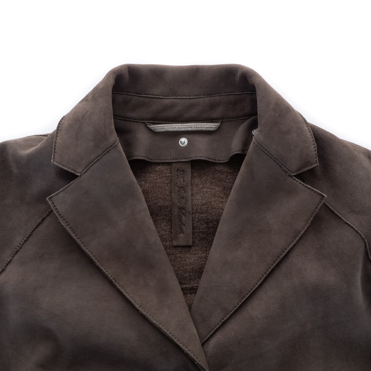 Lederjacke Sole Leaf Taupe