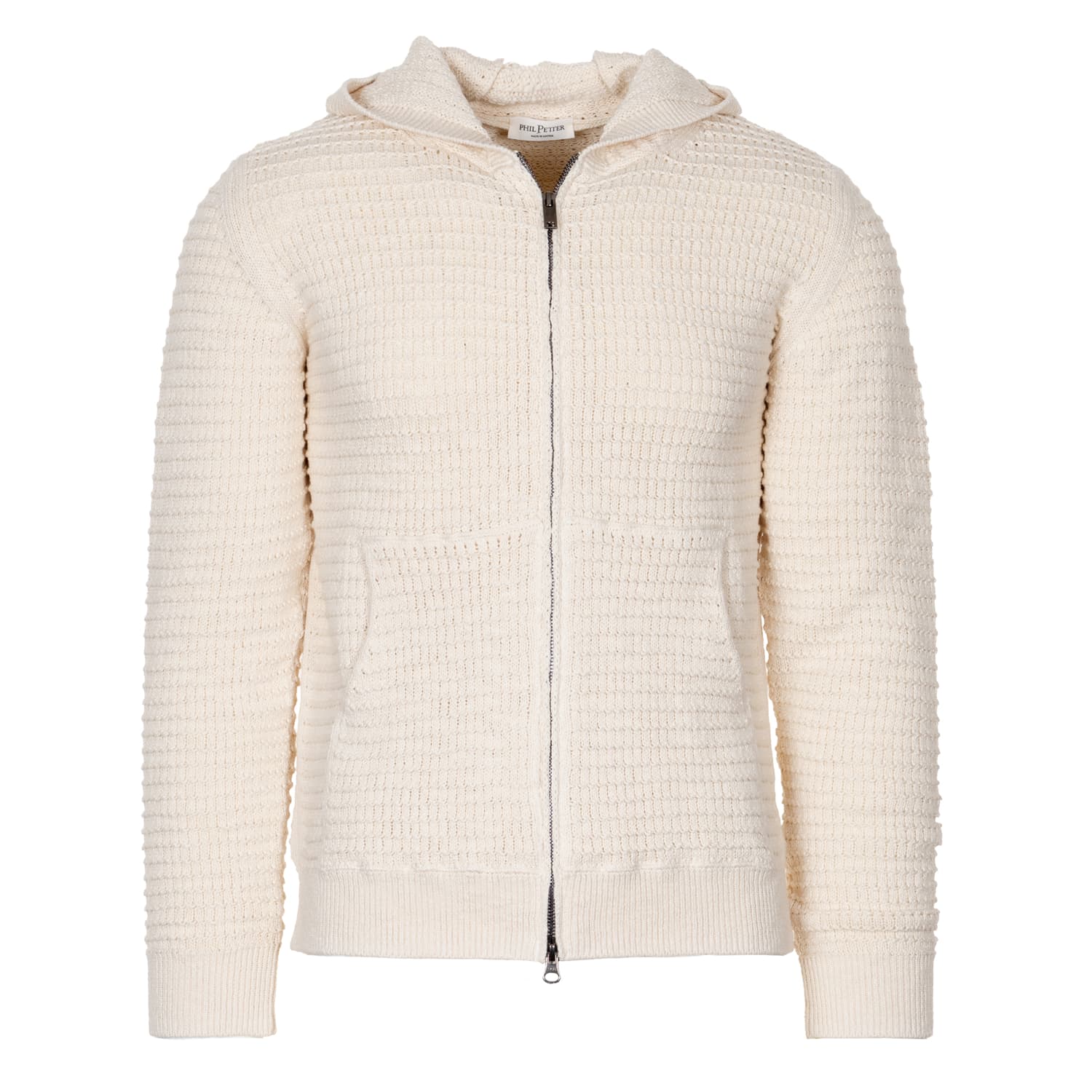 Crochet-Strickjacke aus Baumwolle