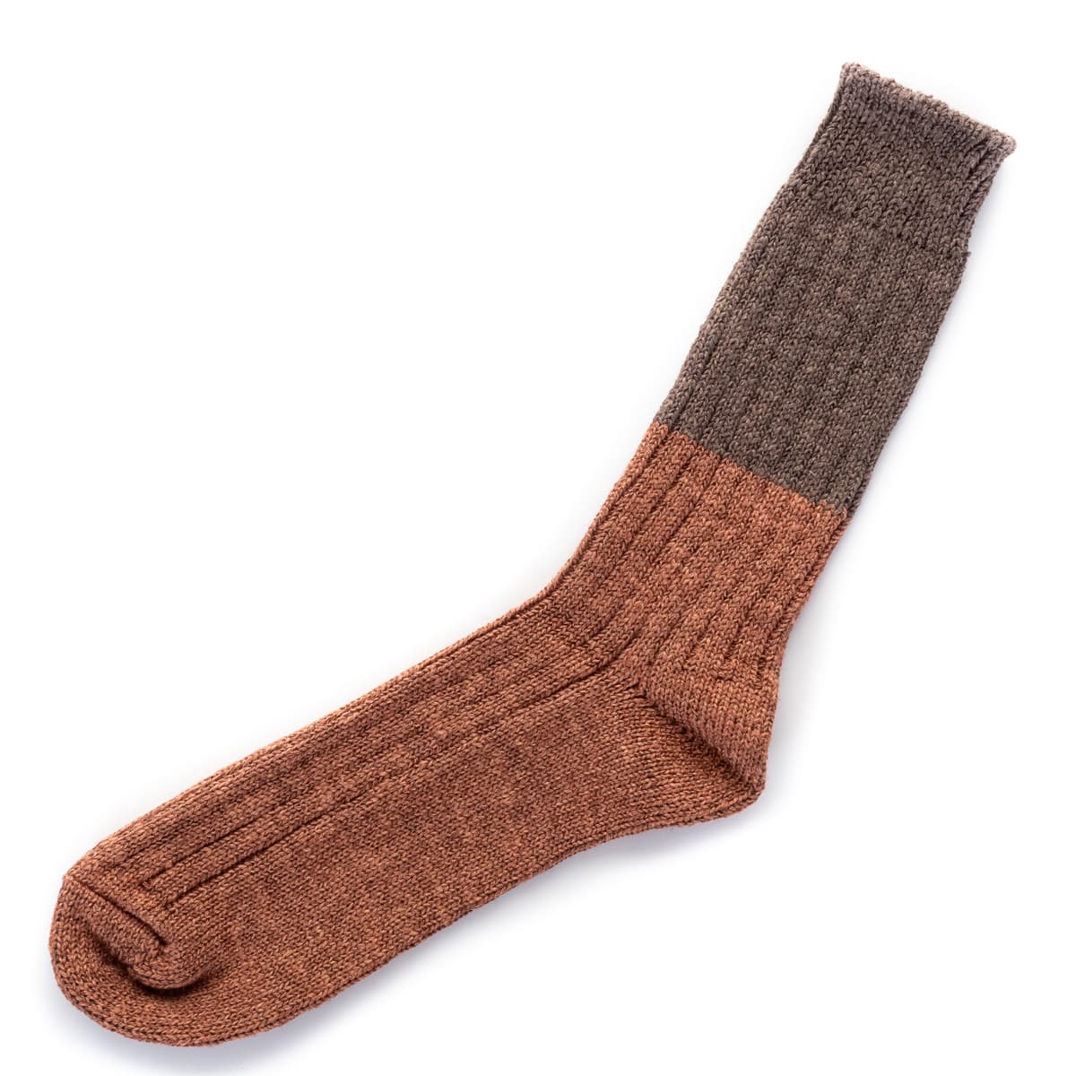 nishiguchi-nk0103-wool-cotton-slab-socks-brown-1-von-2-12-22-41