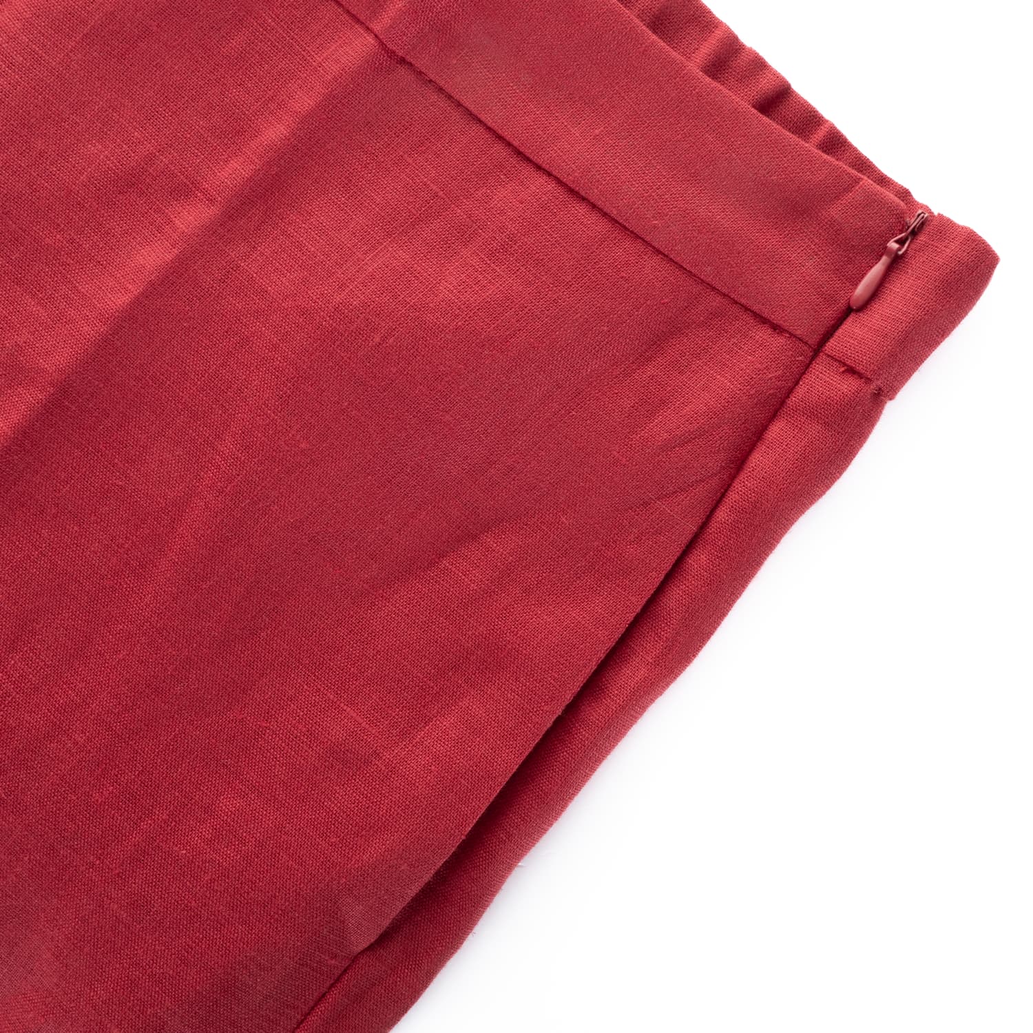 Leinenhose Rot