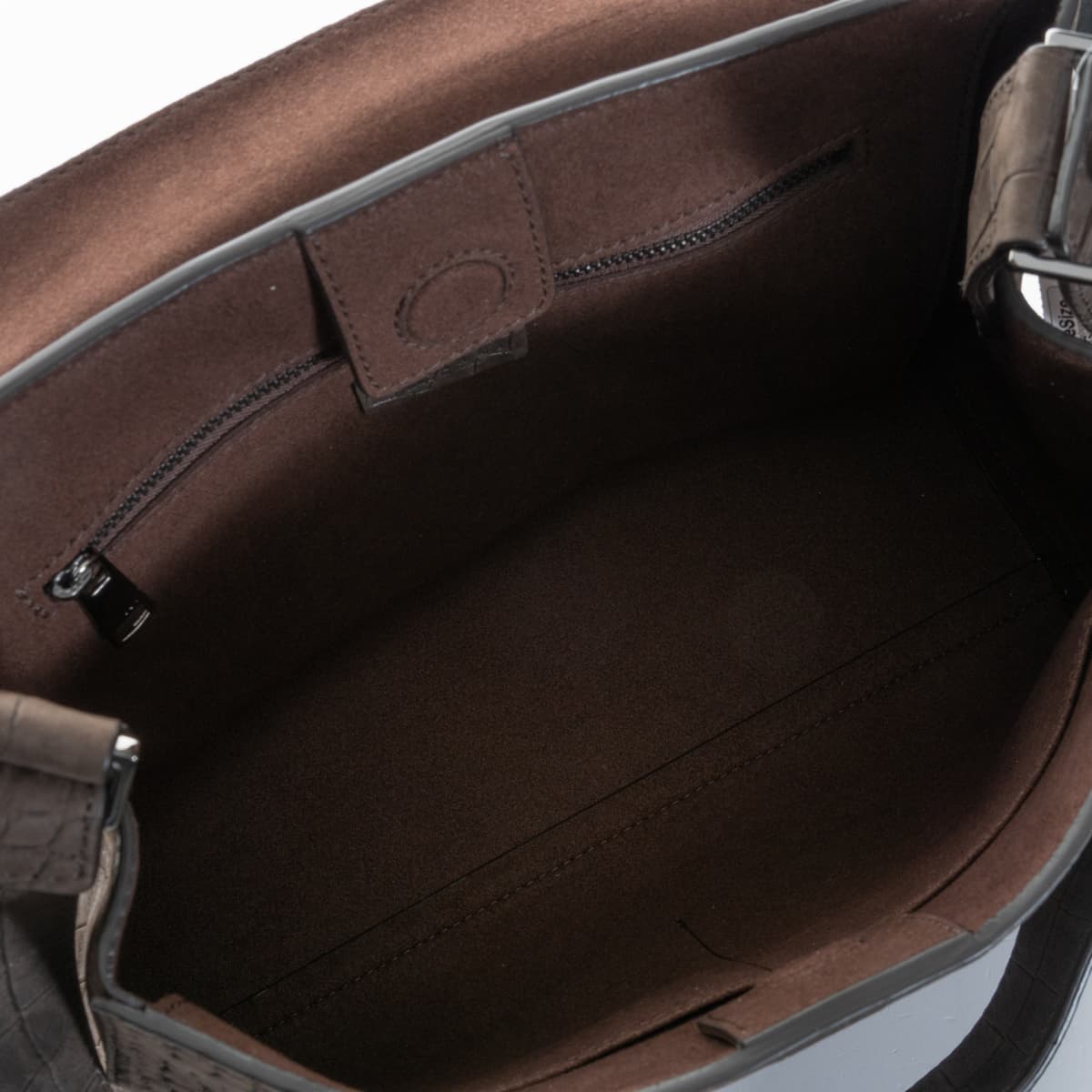 Sveva Cocco Nabuk Handtasche Chocolate