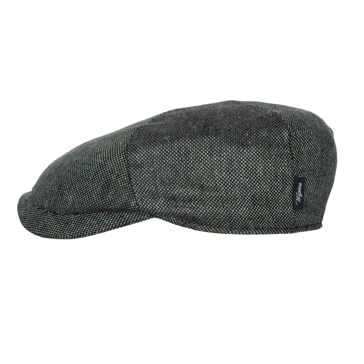 Newsboy Slim Cap Seide Grün