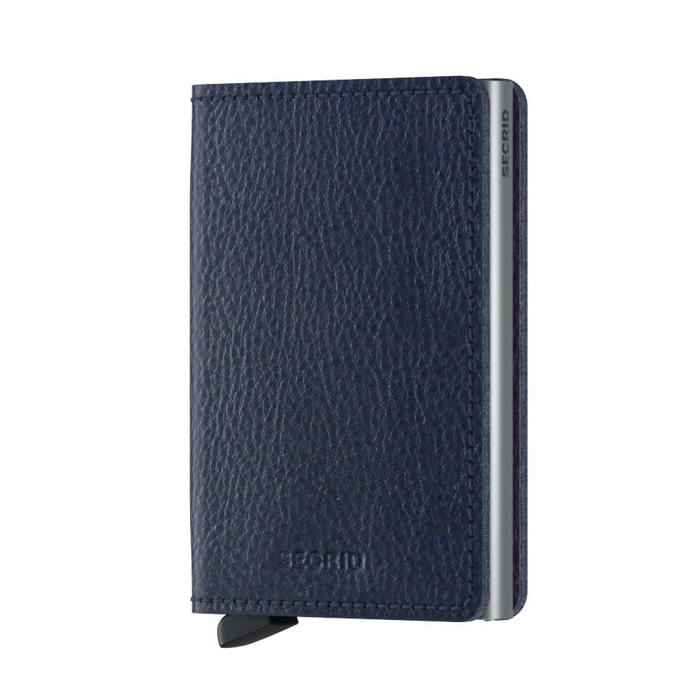 Secrid_Slimwallet_Veg_Navy-Silver_Front secrid_slimwallet_veg_navy-silver_front