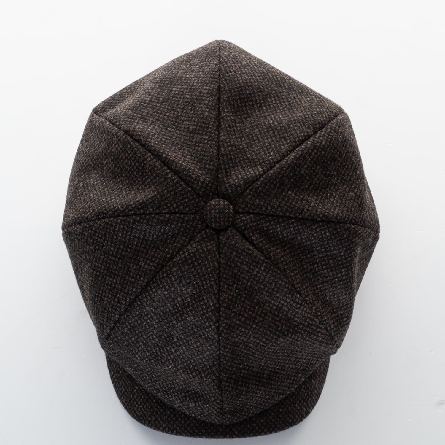 Newsboy Classic Cap Braun Kaschmir