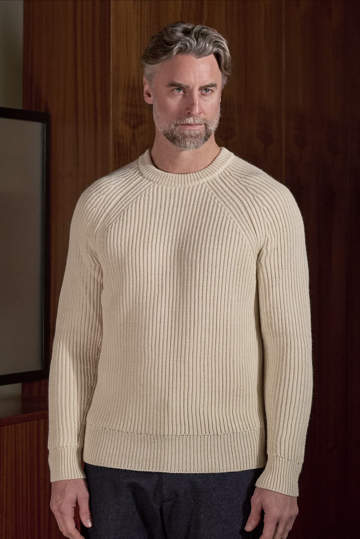 Rippstrickpullover Nord
