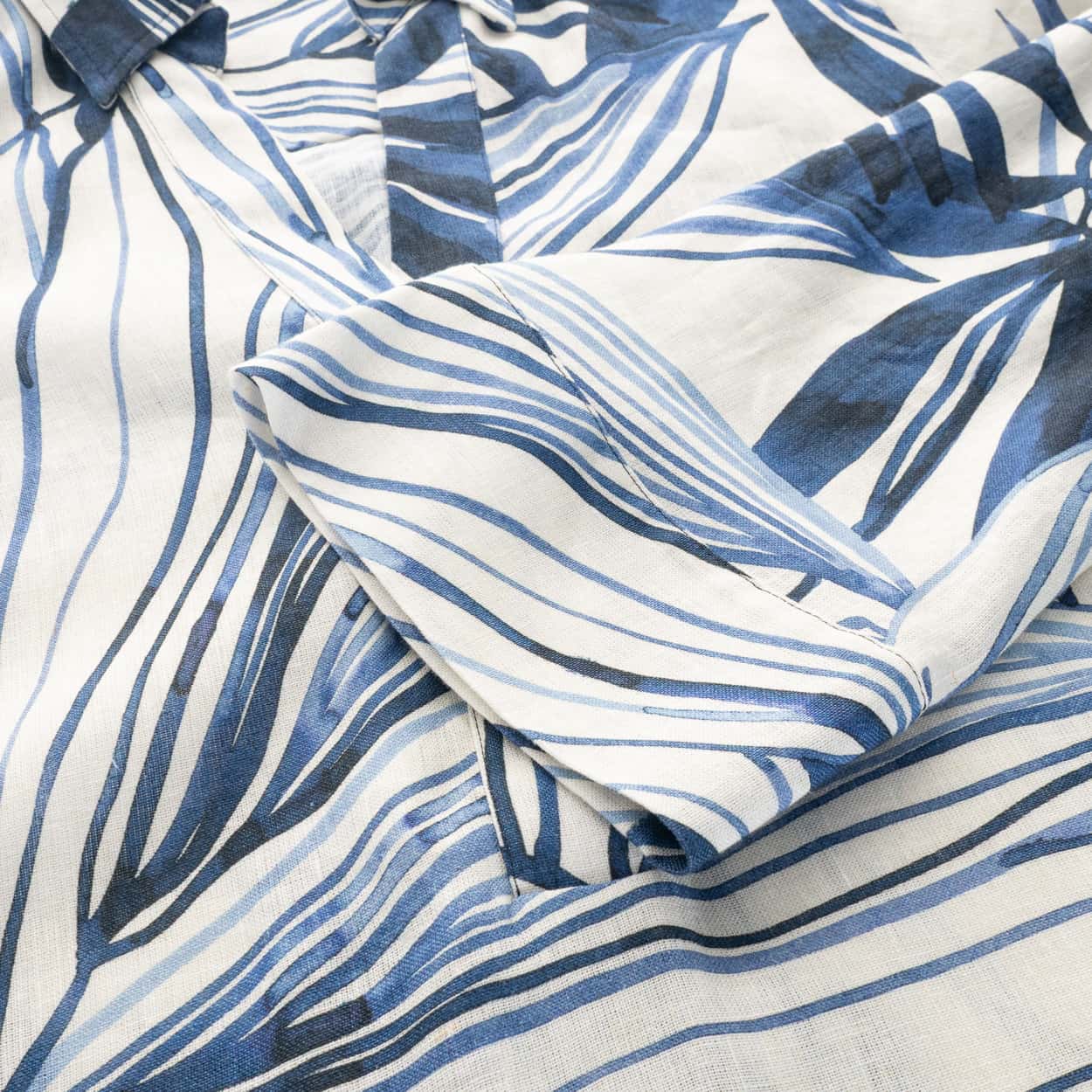 Leinen Viskose Midi Kleid