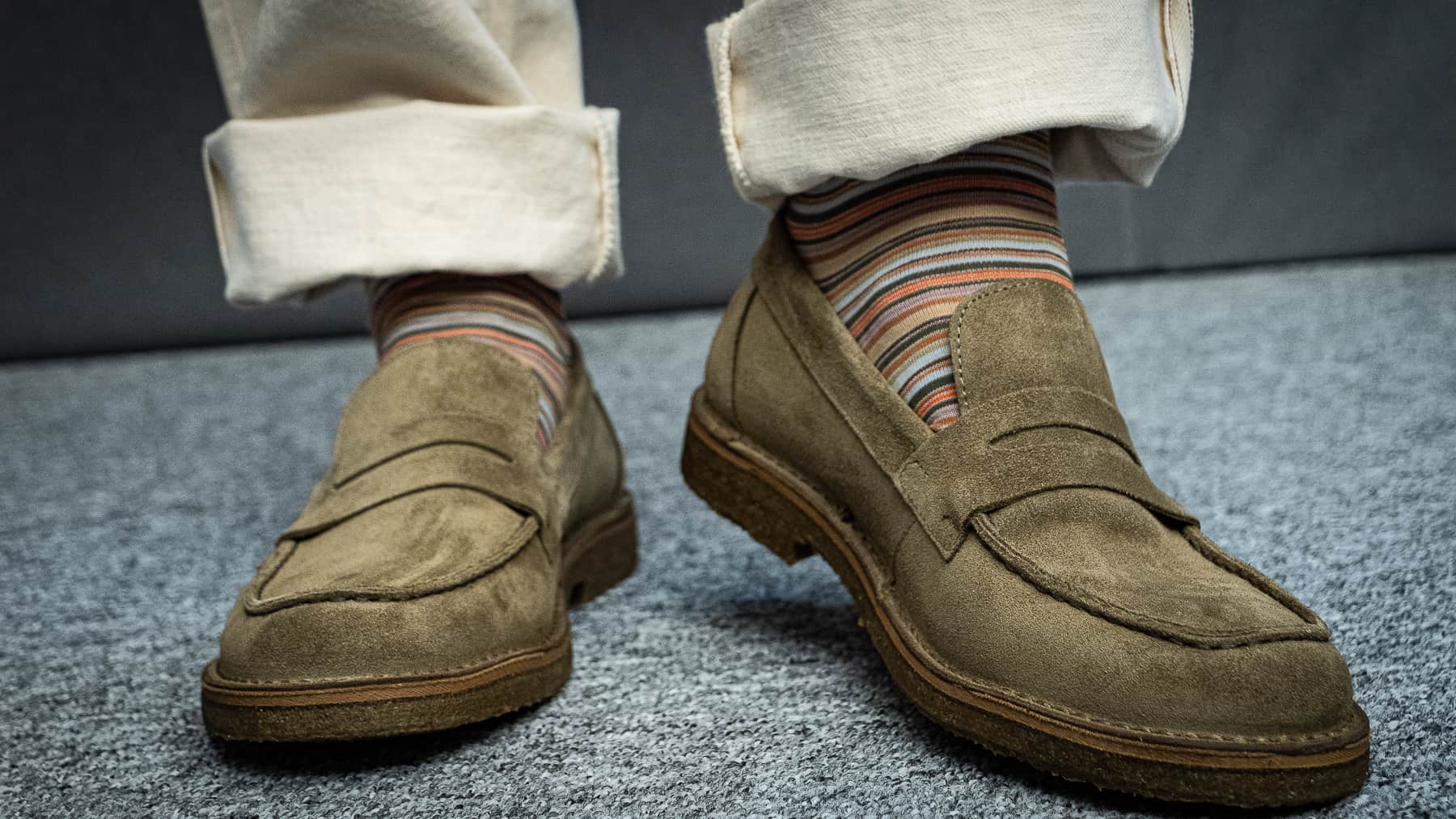 Socke Gestreift 8015