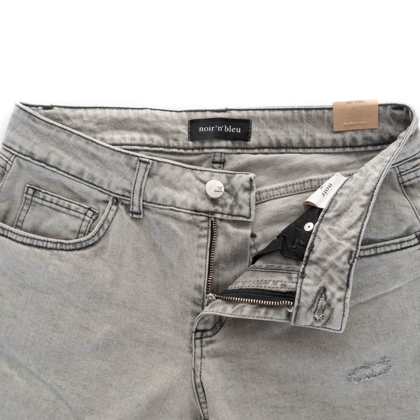 Irish Jeans Hellgrau Used Look