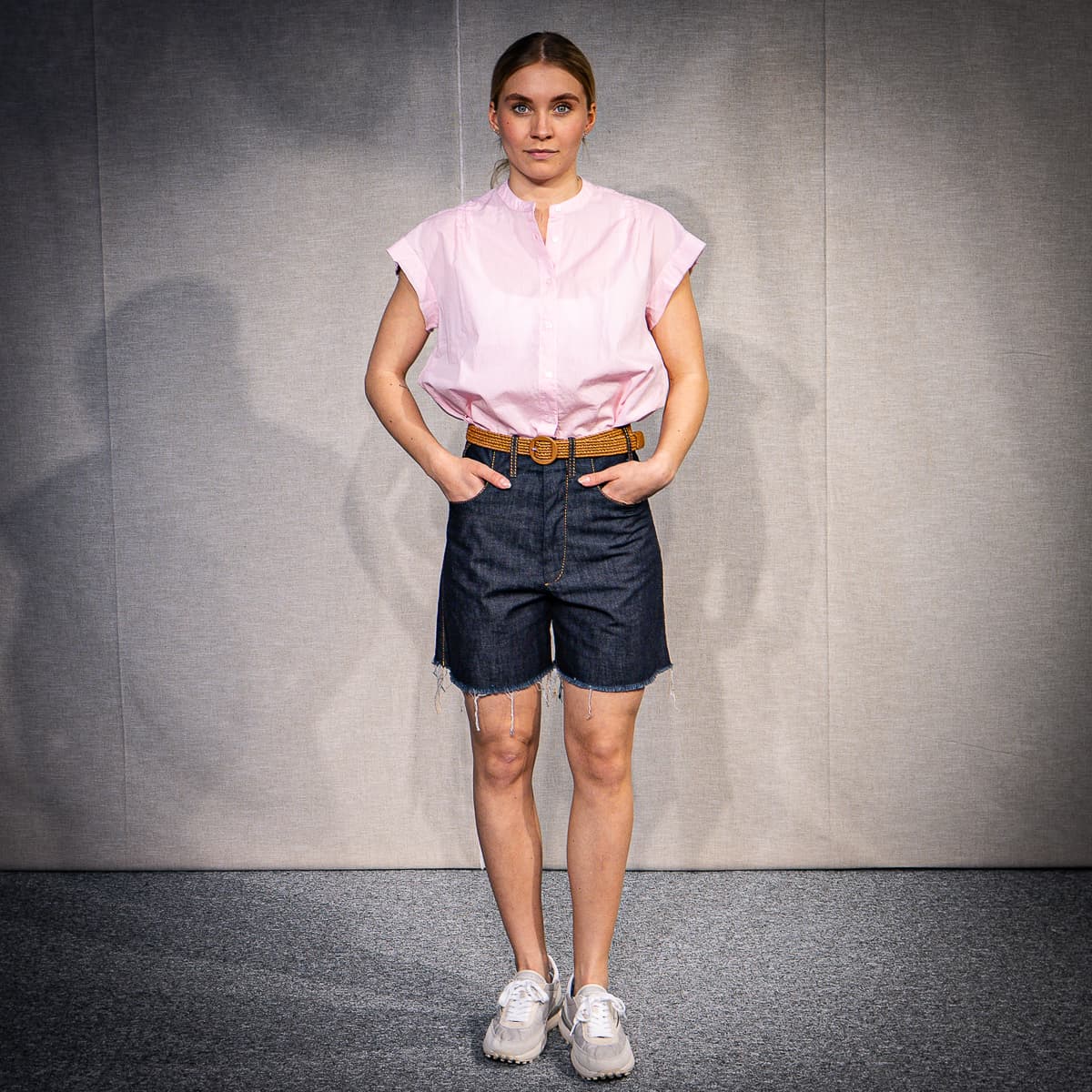 Leichte Denim Shorts