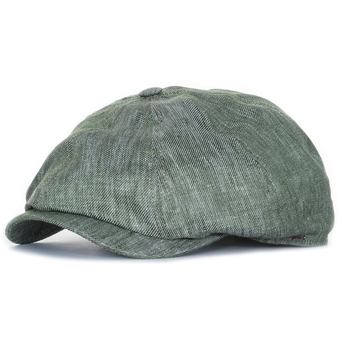 Newsboy Classic Cap Leinen Melange