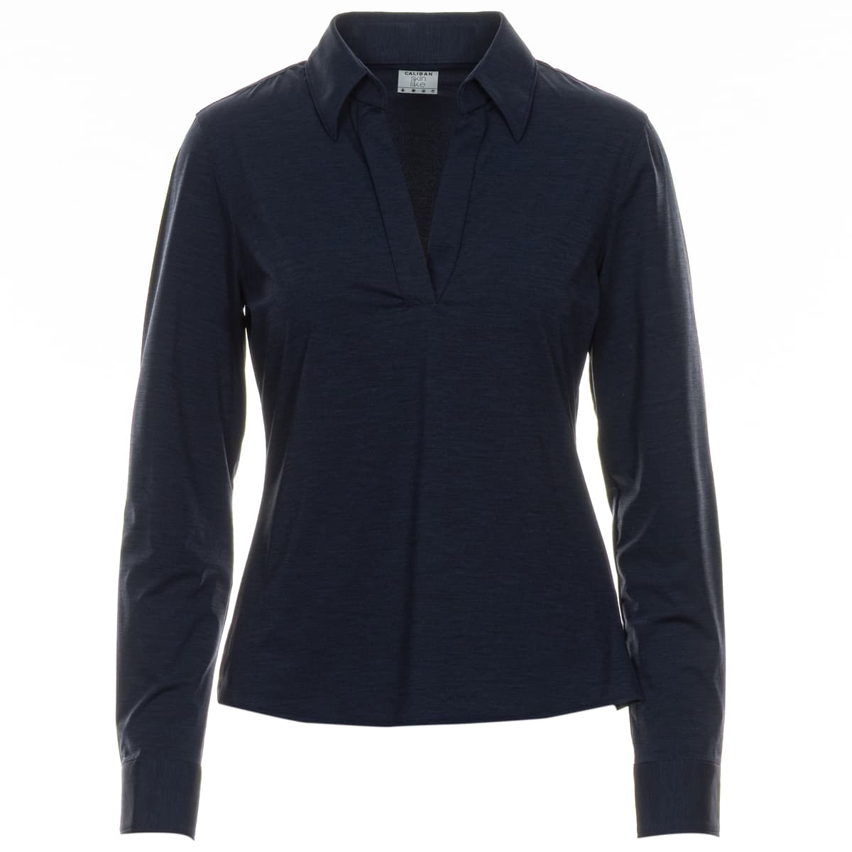 Skin Like Bluse mit V-Ausschnit