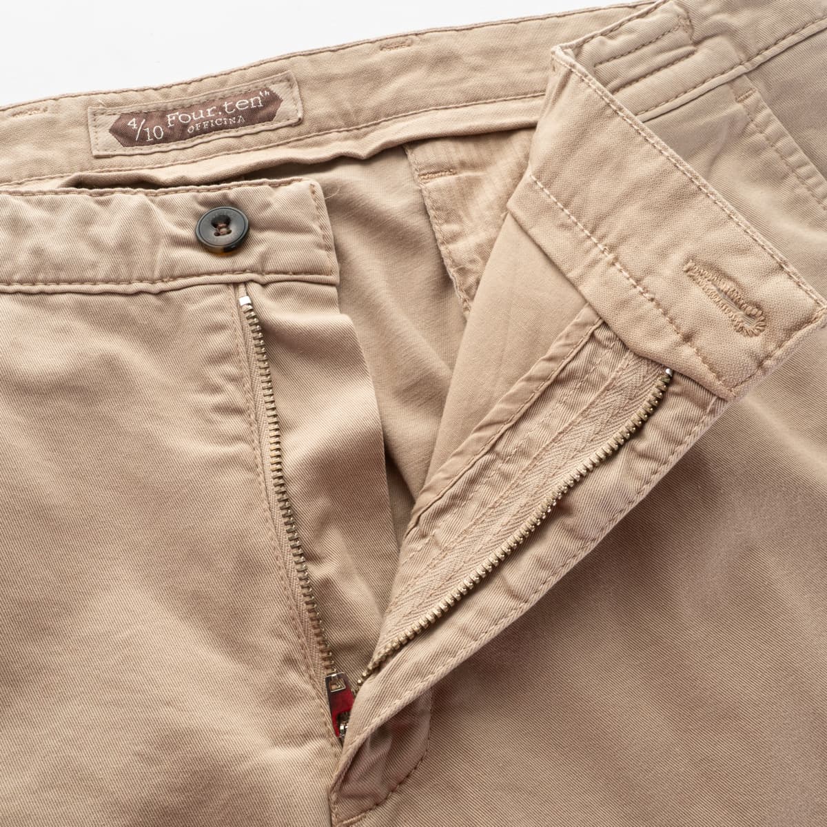 Chino Bologna aus Baumwolle