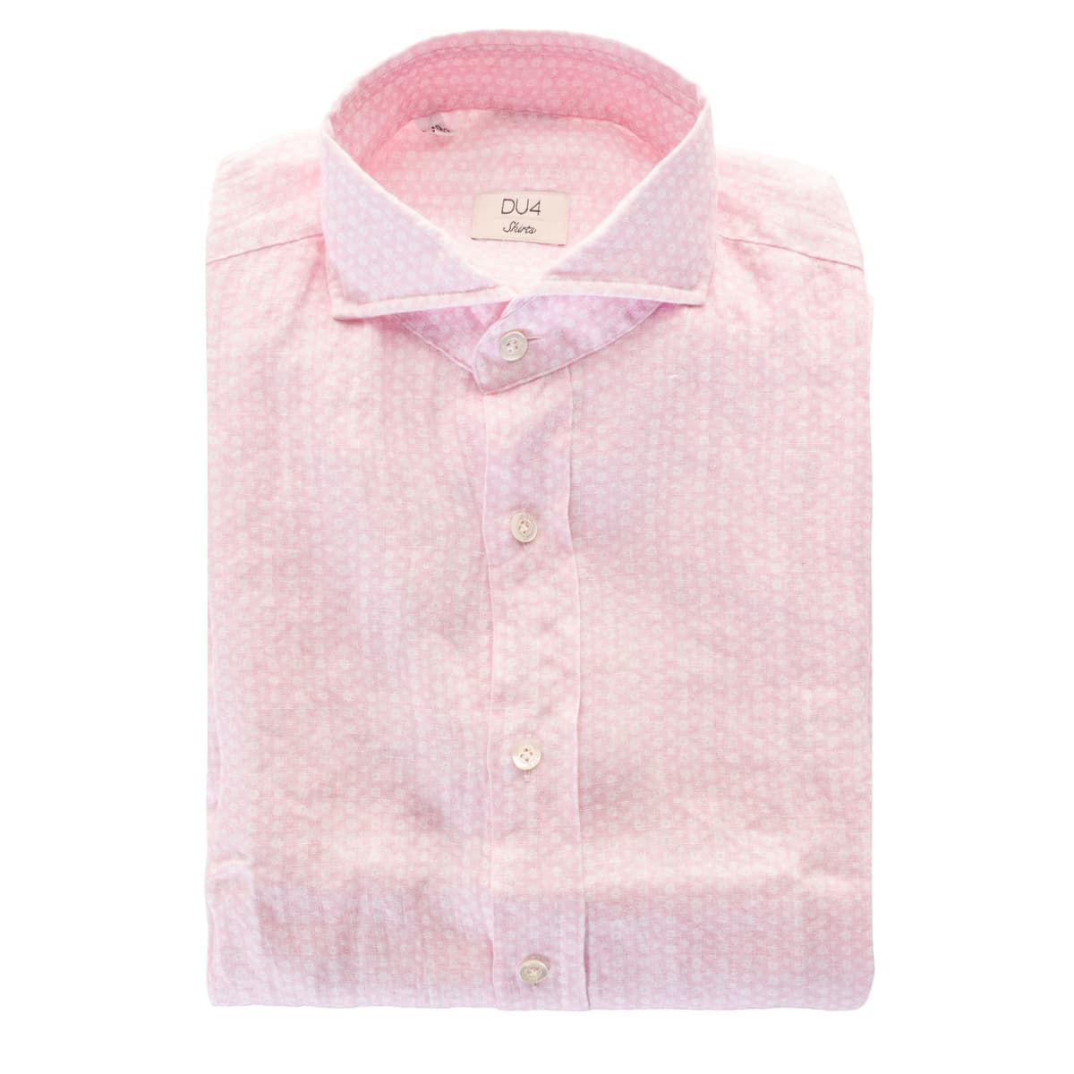 Hemd Chein Leinen Geblümt