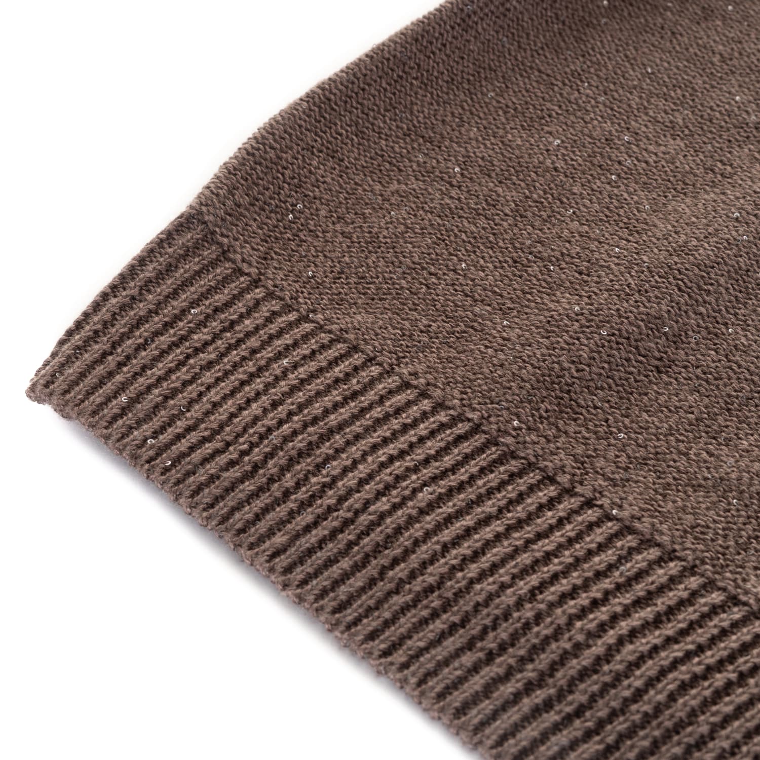 Strickjacke Leinen mit Glitzereffekt