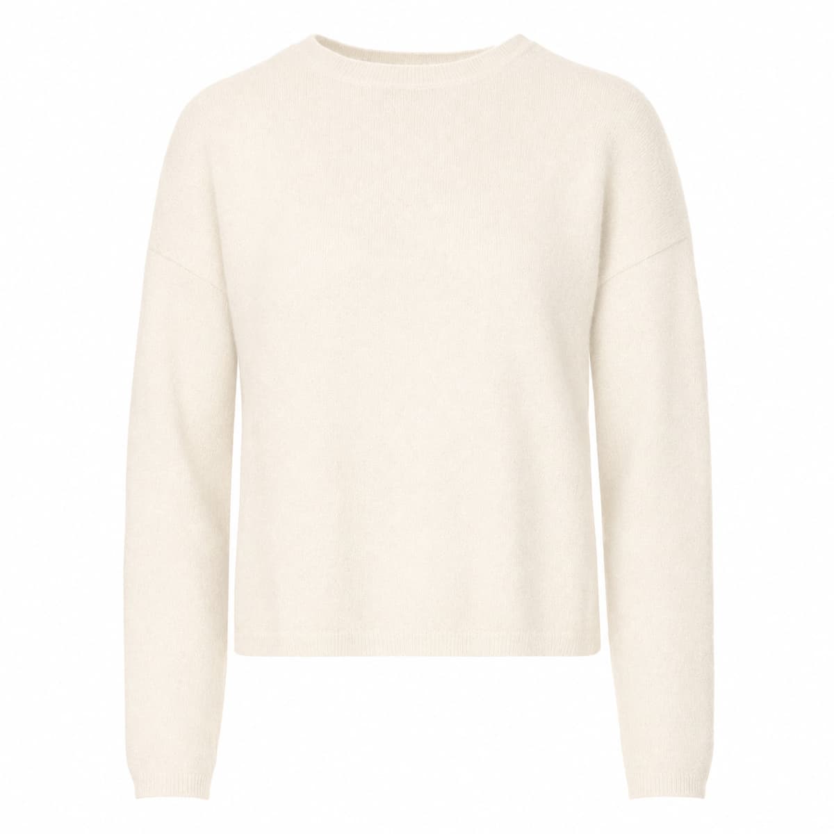 Rundhals Kaschmirpullover