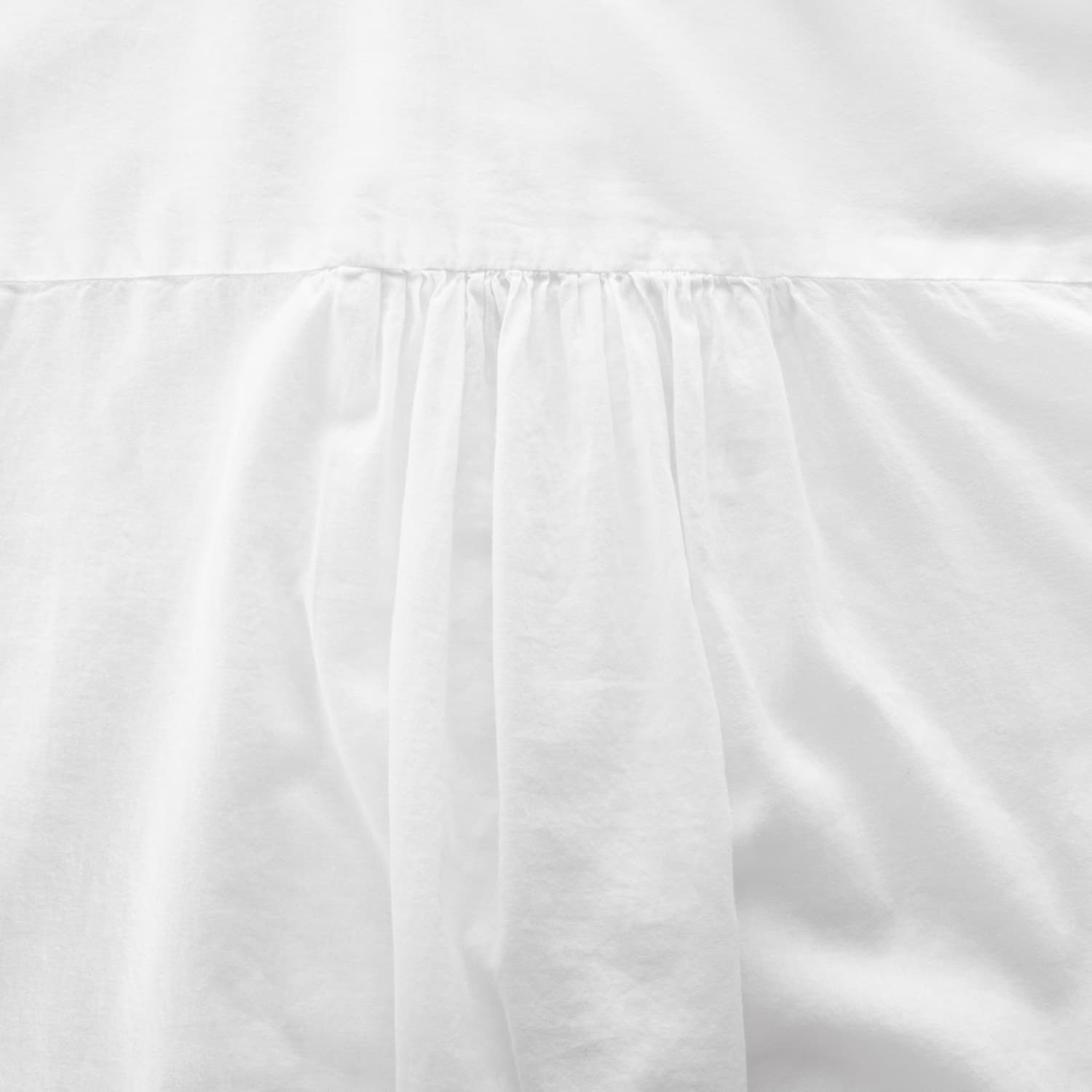 Baumwollbluse Camilla Weiß
