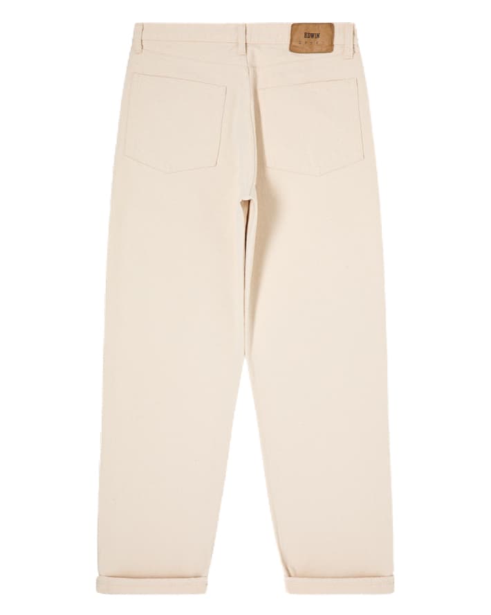 Loose Jeans Natural Rinsed Kurabo Denim