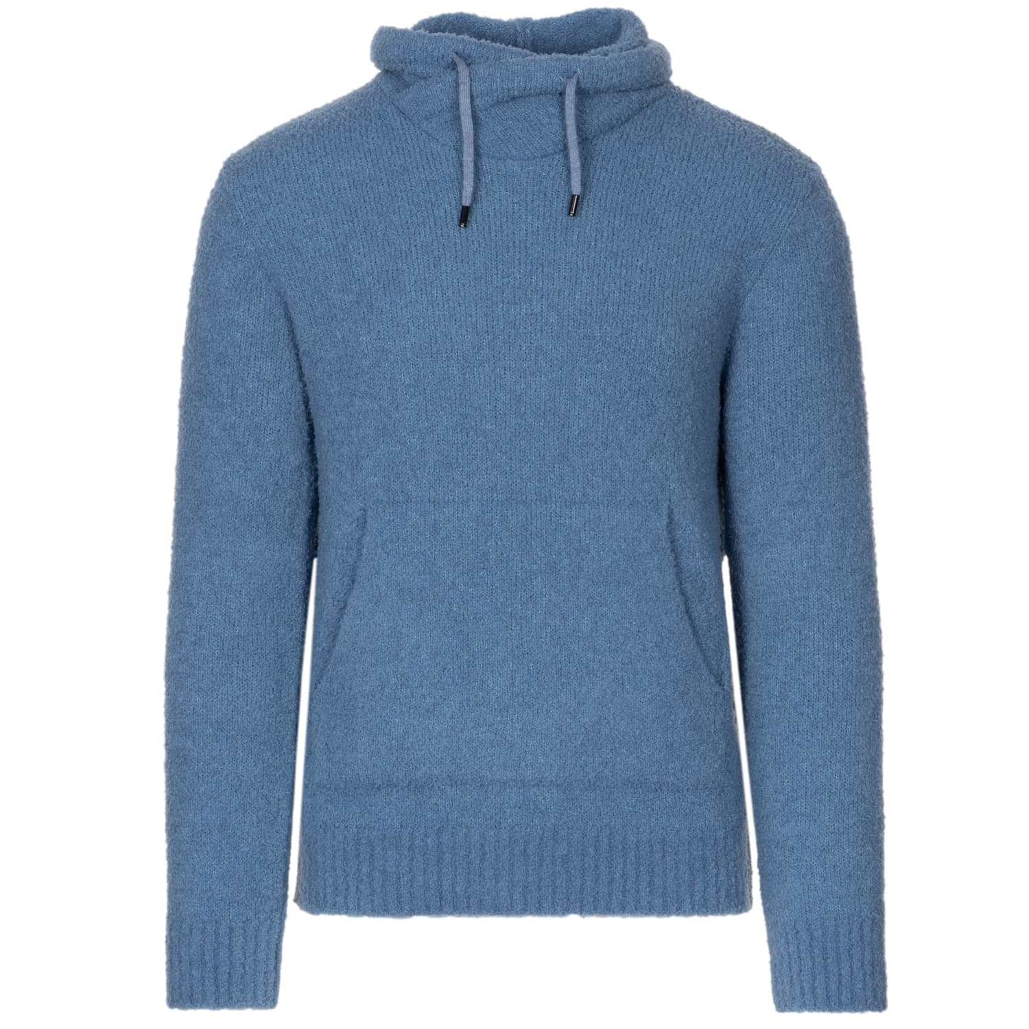 Bouclé Half Hoodie