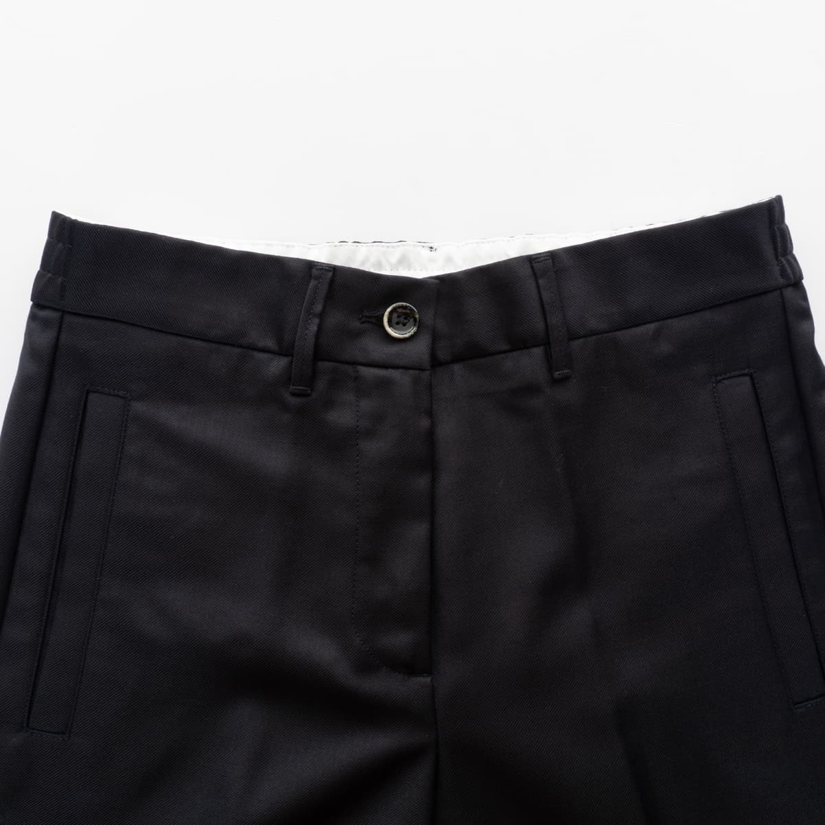 Wide-Leg Hose Astrid Wolle-Seide