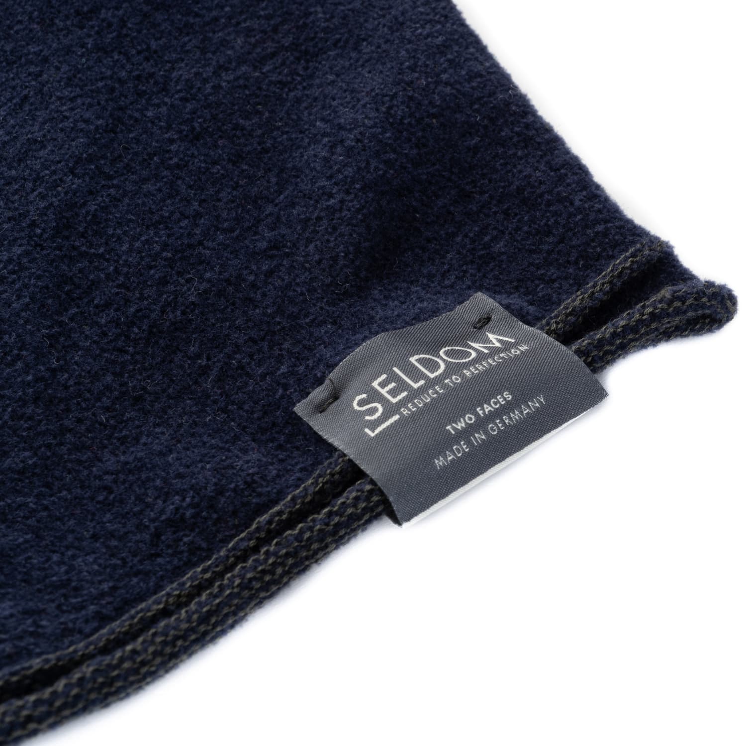 Wende-Strickpullover aus Baumwolle