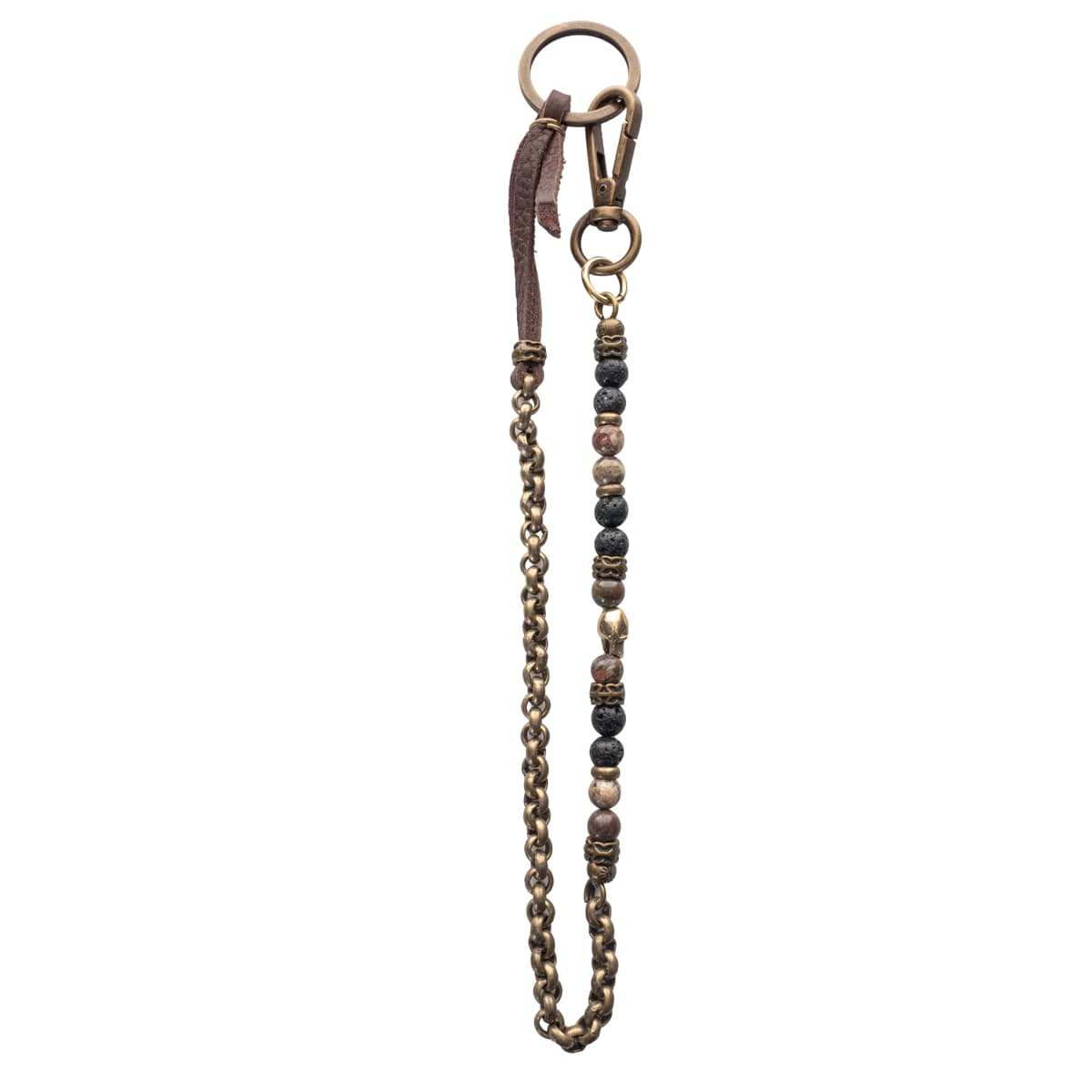 Wallet Chain Volcanic Skull