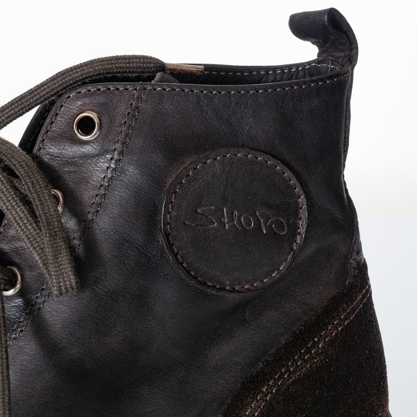 High-Top Sneaker 51799 Pferdleder