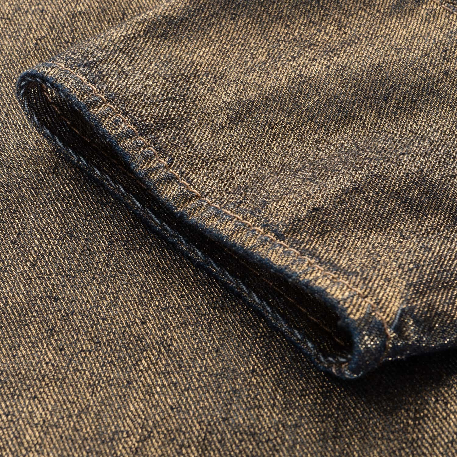 Denim Top Gold