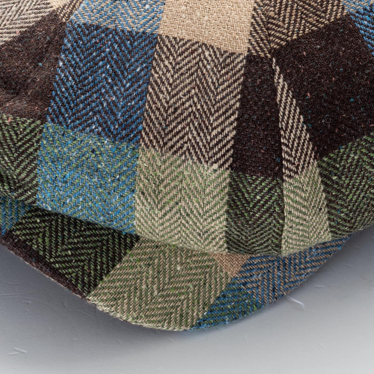 Newsboy Retro Cap Magee Tweed Patchwork