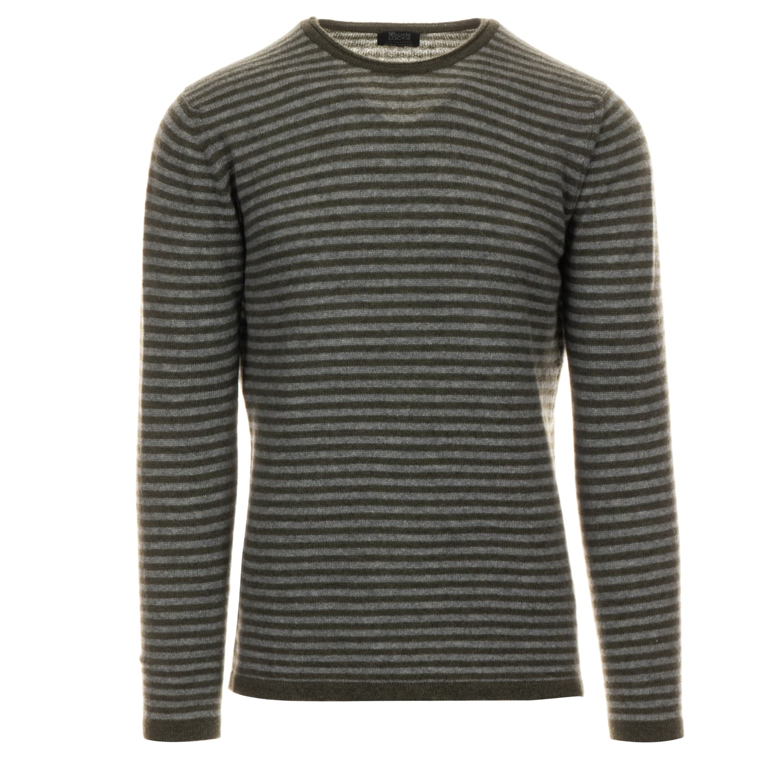 william-lockie-cameron-stripe-roll-crew-details-loden-mix-dk-medium-dyed-1-von-5
