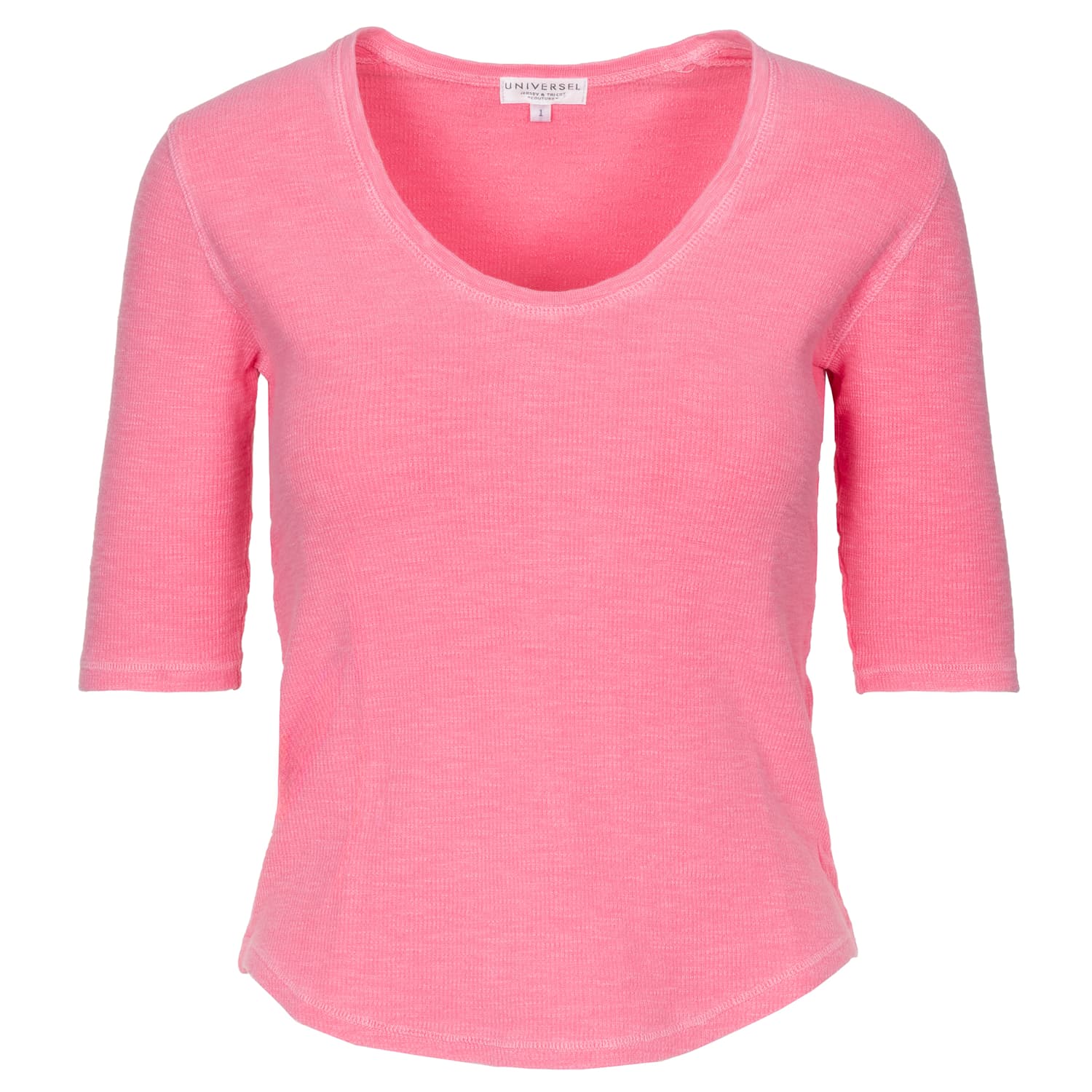 Jersey Oberteil mit 3/4-Arm