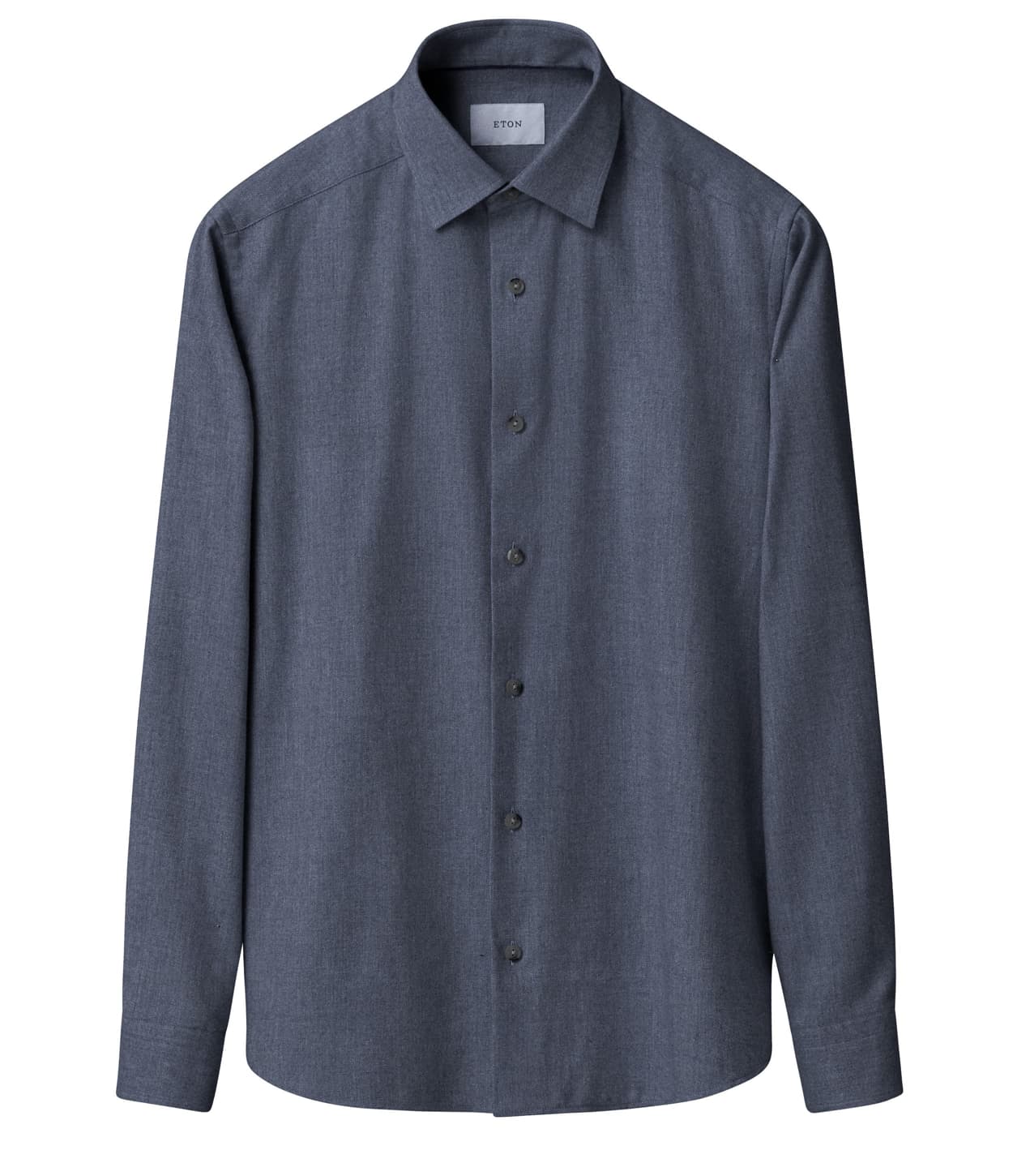Solid Flanellhemd