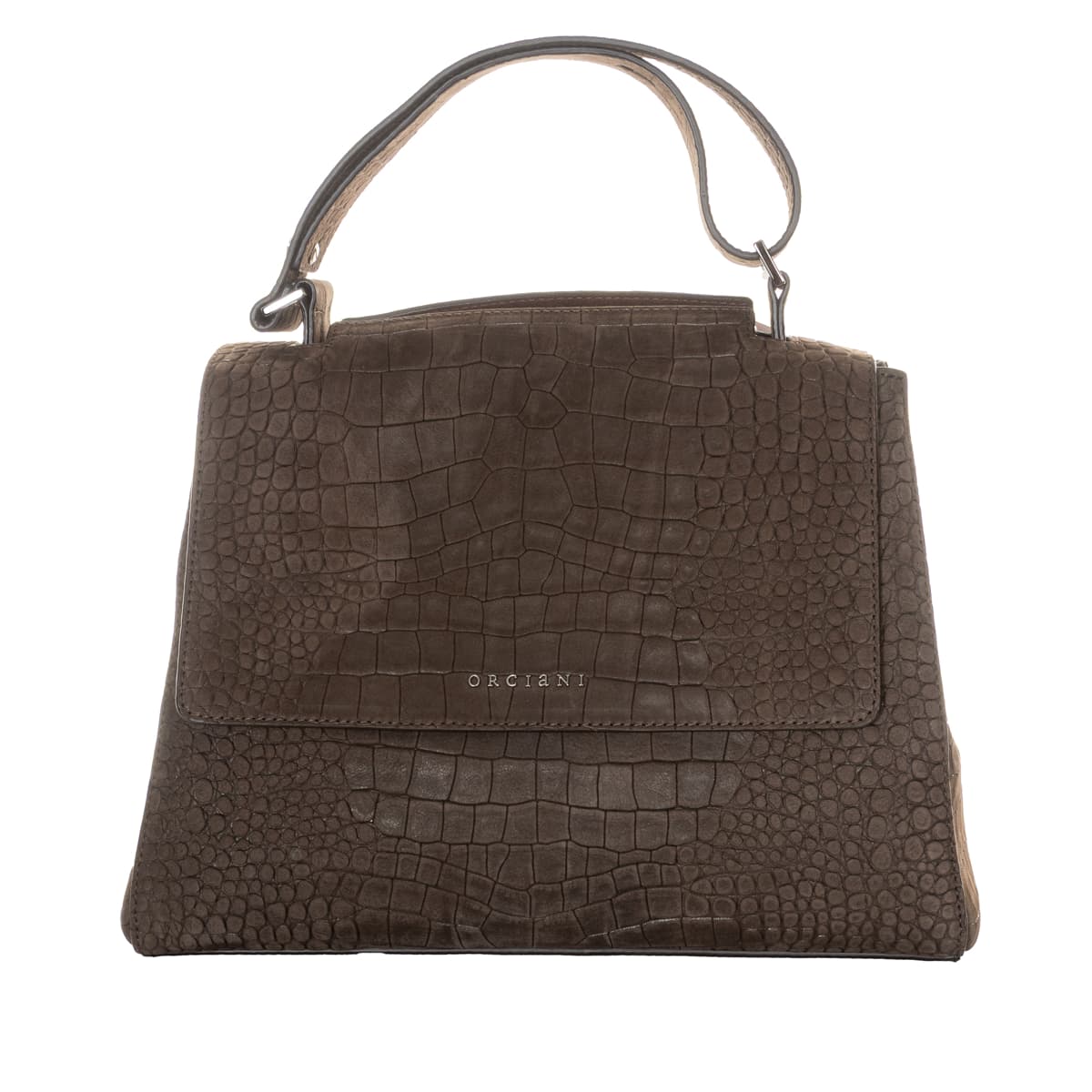 Sveva Cocco Nabuk Handtasche Chocolate