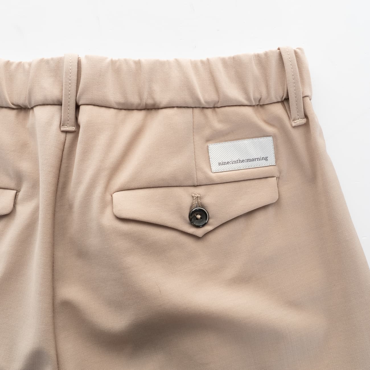 Hose Blenda aus Wolle Beige