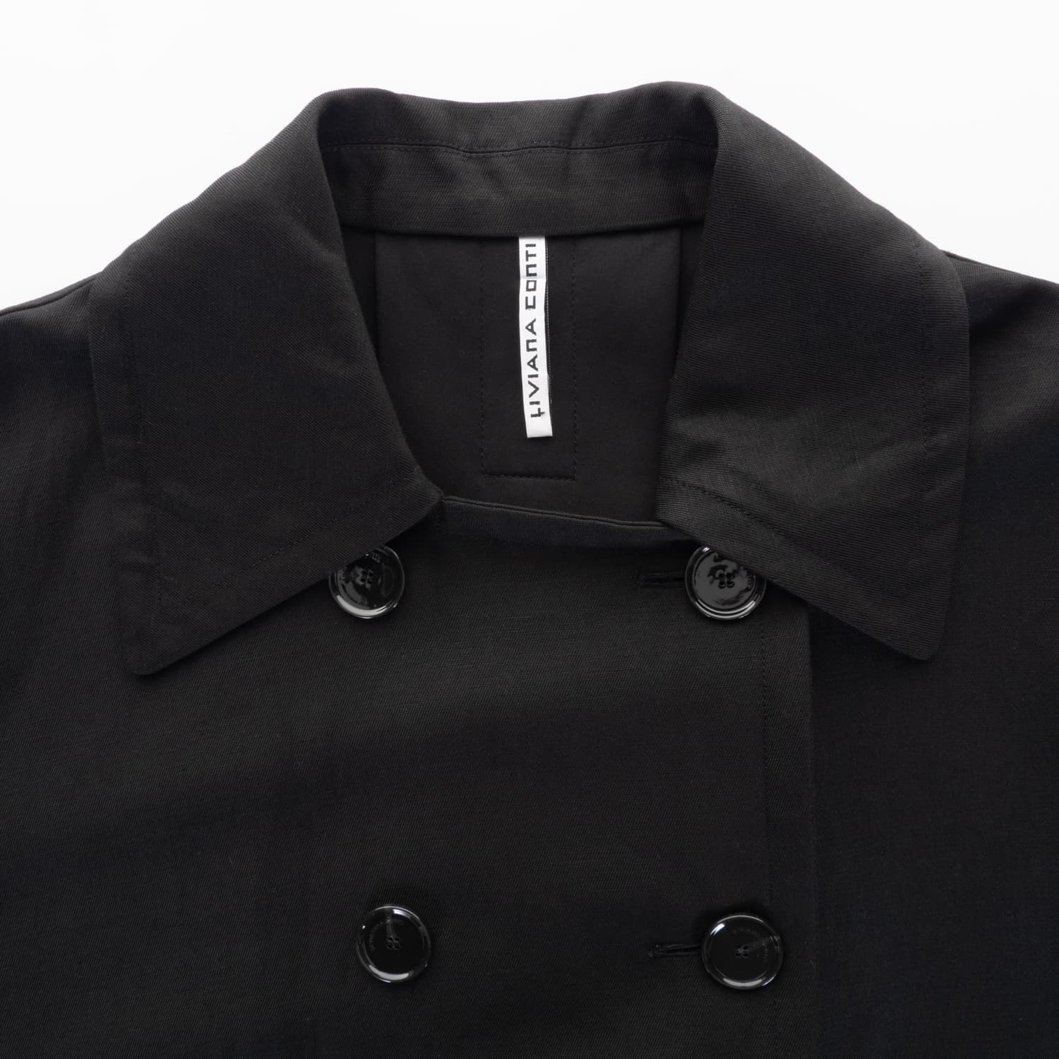 Jacke Boxy-Cut Schwarz