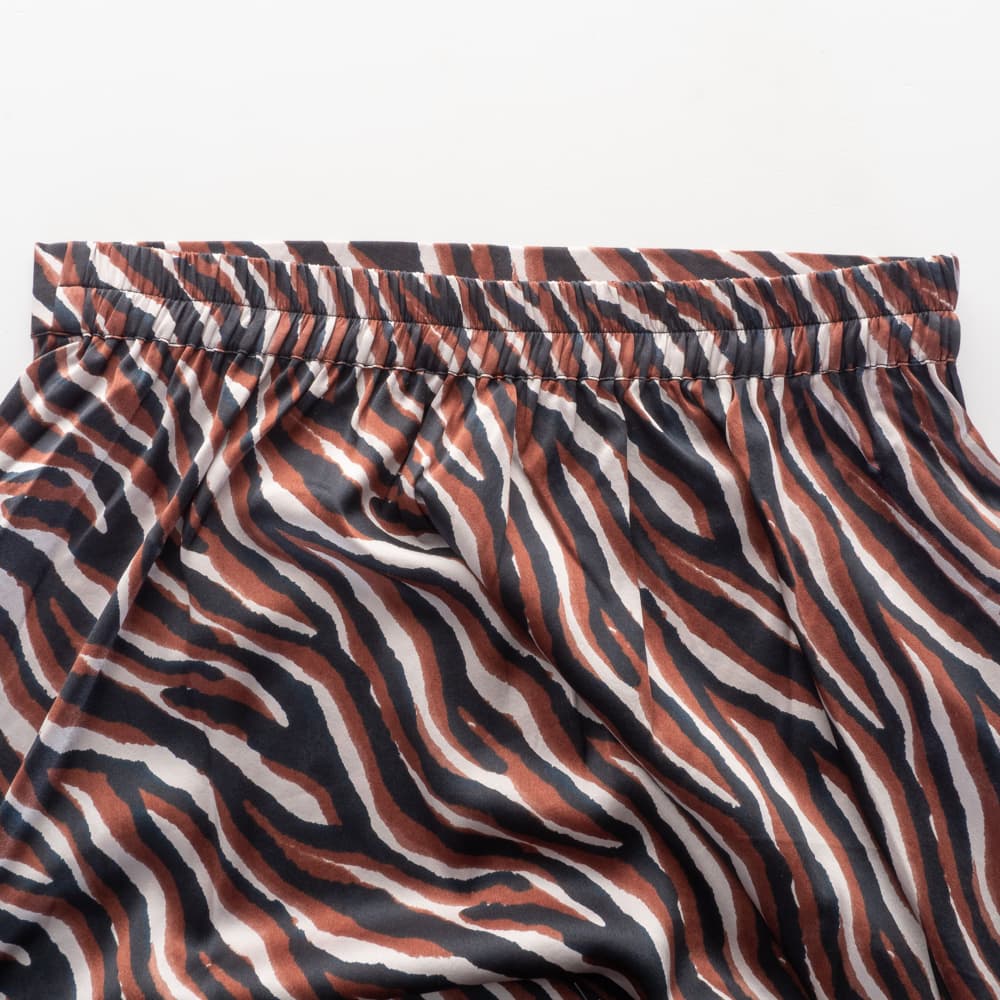 Maxirock mit Animal-Print
